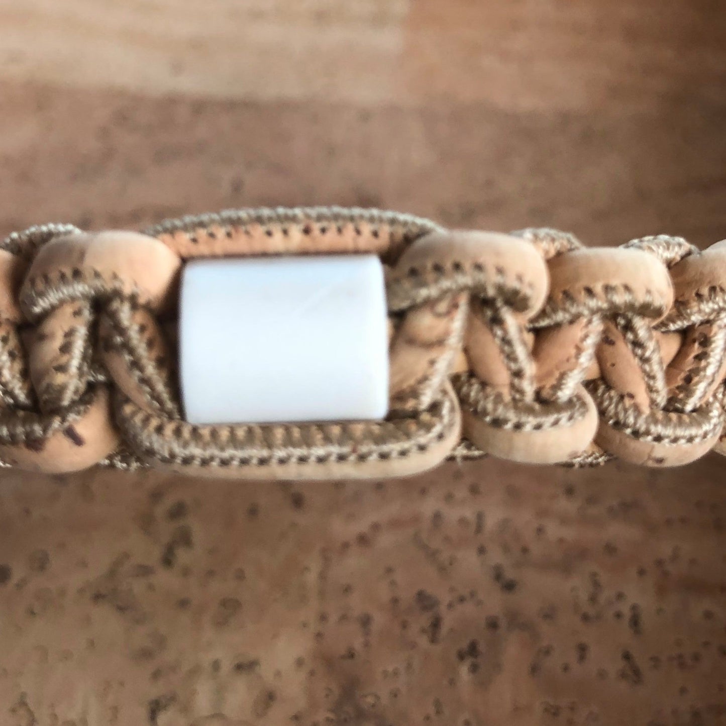 EM bracelet.